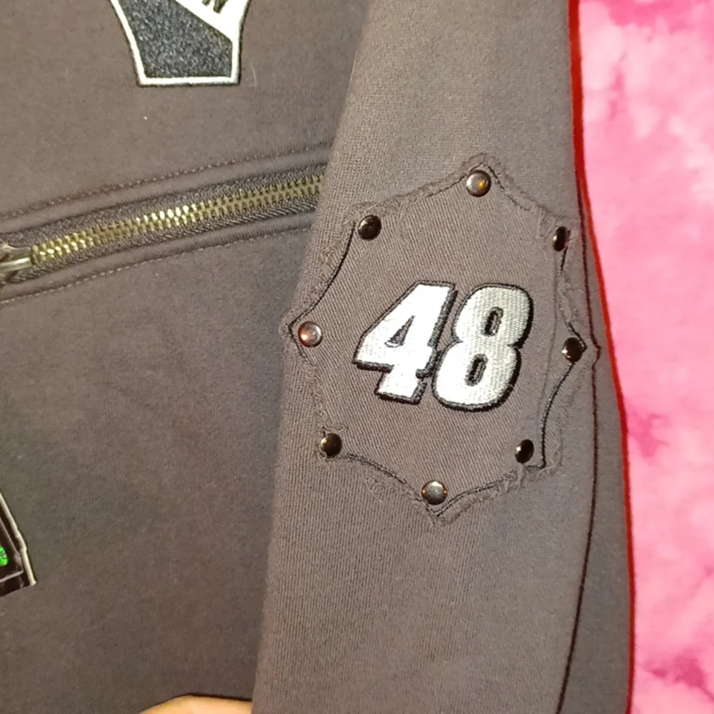 Men's M Jimmie Johnson zip sweatshirt - Picture 4 of 7